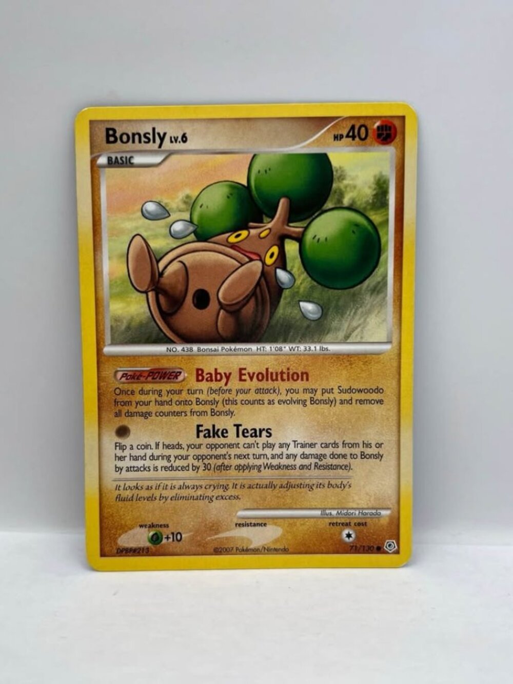 2007 Bonsly 71/130 Diamond and Pearl